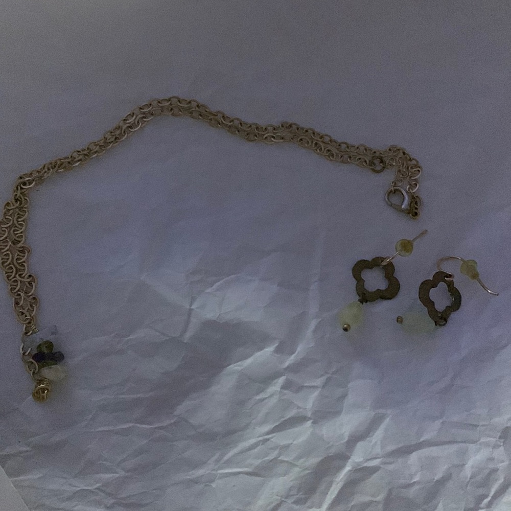 necklace,earring set